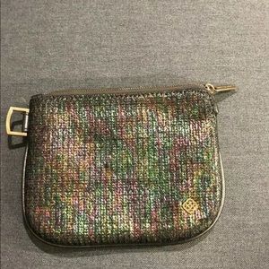 Kendra Scott Travel jewelry Pouch Metallic Woven